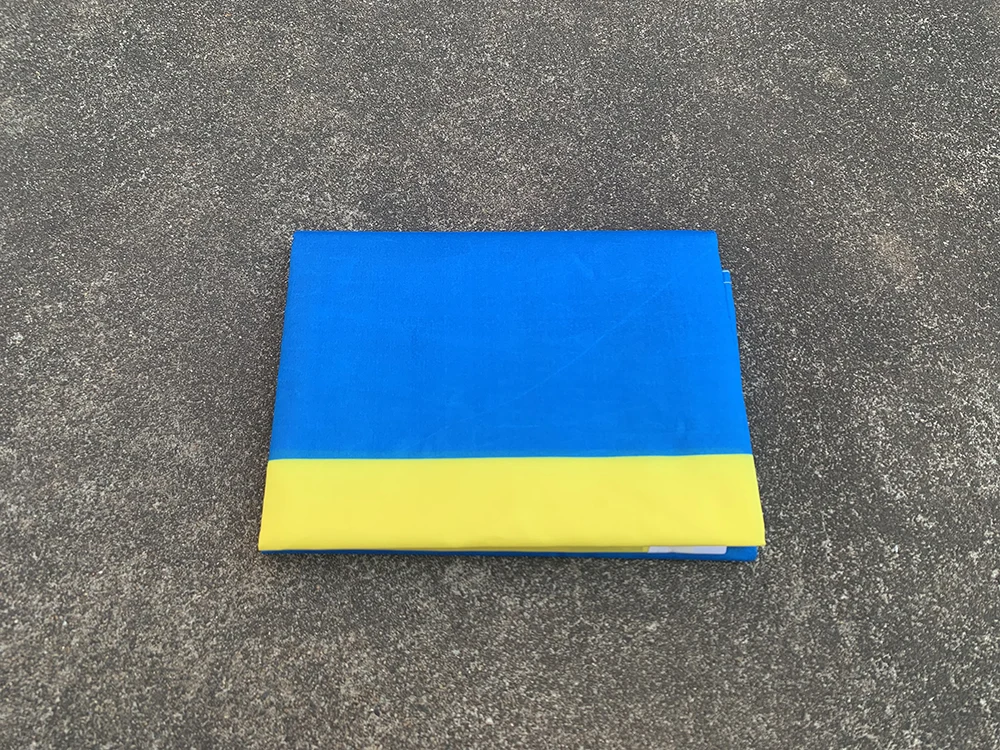 90X150cm NEW Ukraine National flag  Hanging Polyester Blue Yellow UA UKR Ukrainian National Flags For Decoration