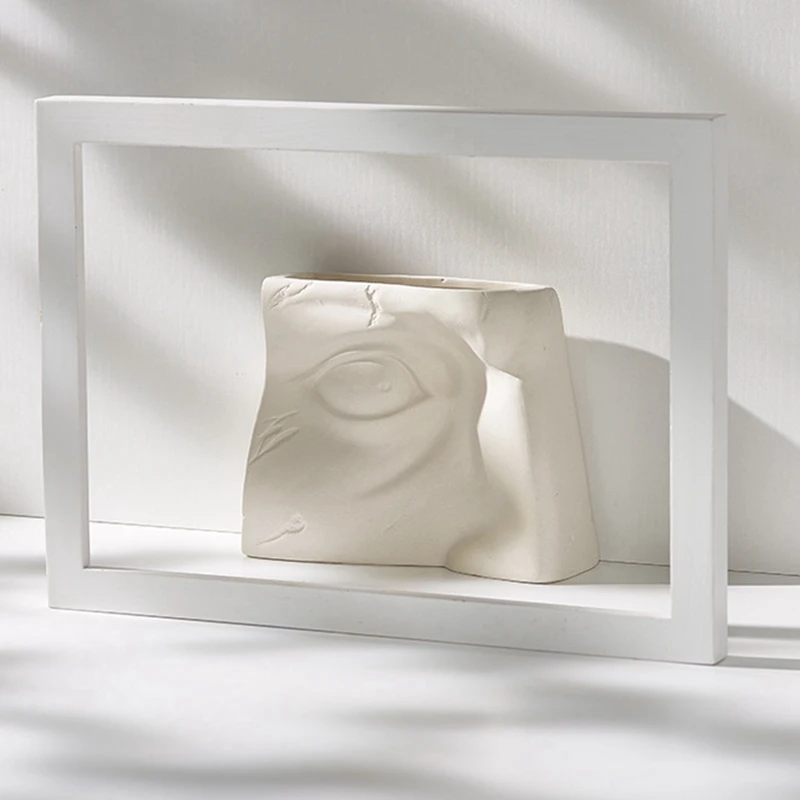Promozione! Artigianato in ceramica ufficio Desktop vaso statua decorazione casa pianta disposizione vaso di fiori soggiorno vaso di rivestimento
