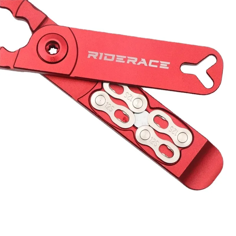 RIDERACE Bicycle Chain Link Pliers Mini MTB Bike Quick Removal Install Plier Cycling Chain Buckle Open Close Clamp Repair Tools