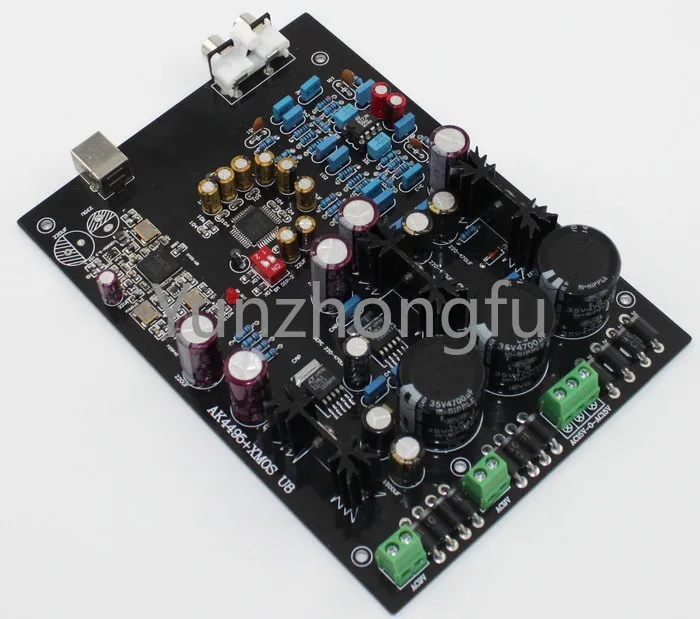 AD827 Op AMP XMOS U8+AK4495SEQ USB decoder board