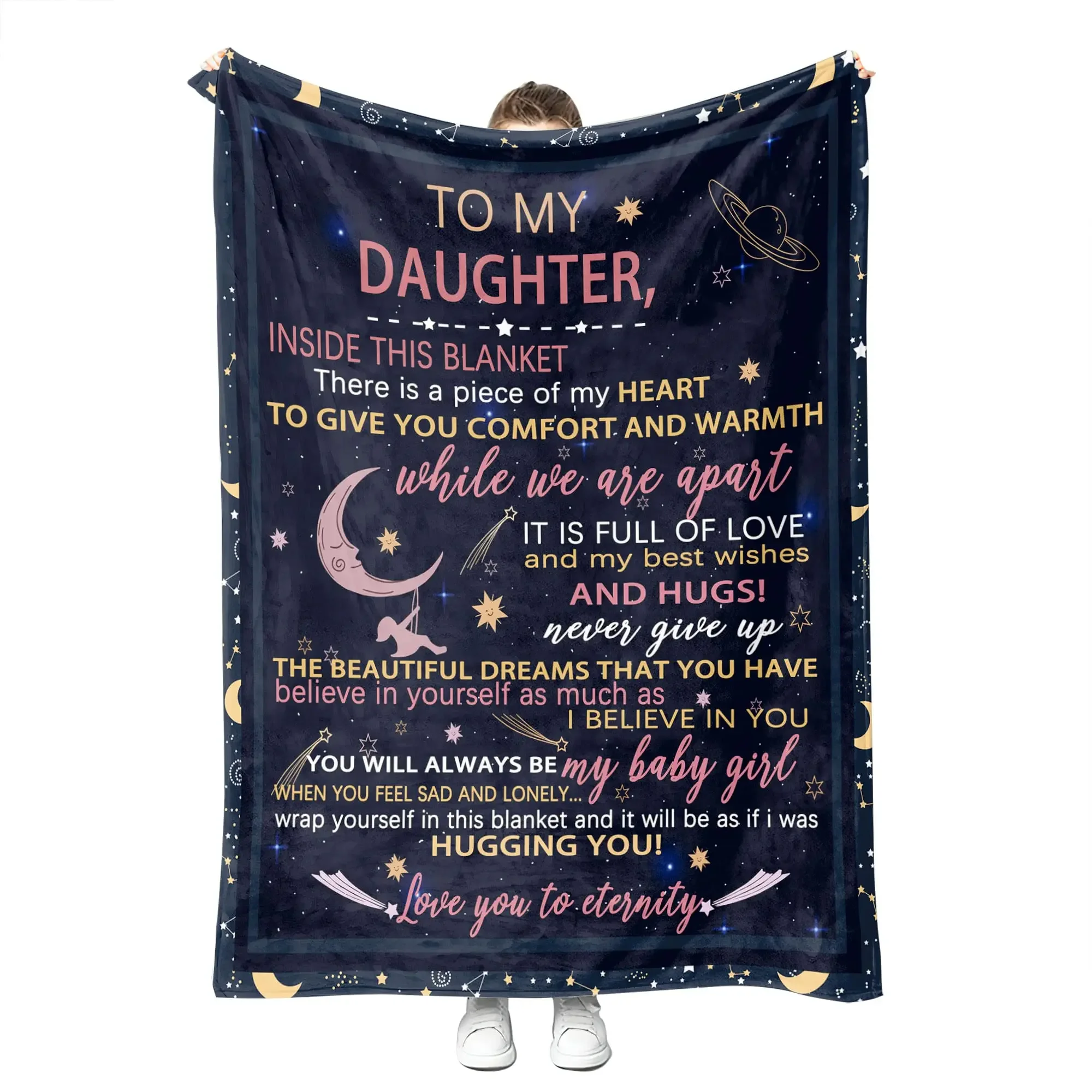 Warm Monochromatic Blankets for Mums and Dads, Suitable for Parents and Guests, Perfect Gift for Birthdays and Gradations, Gifts