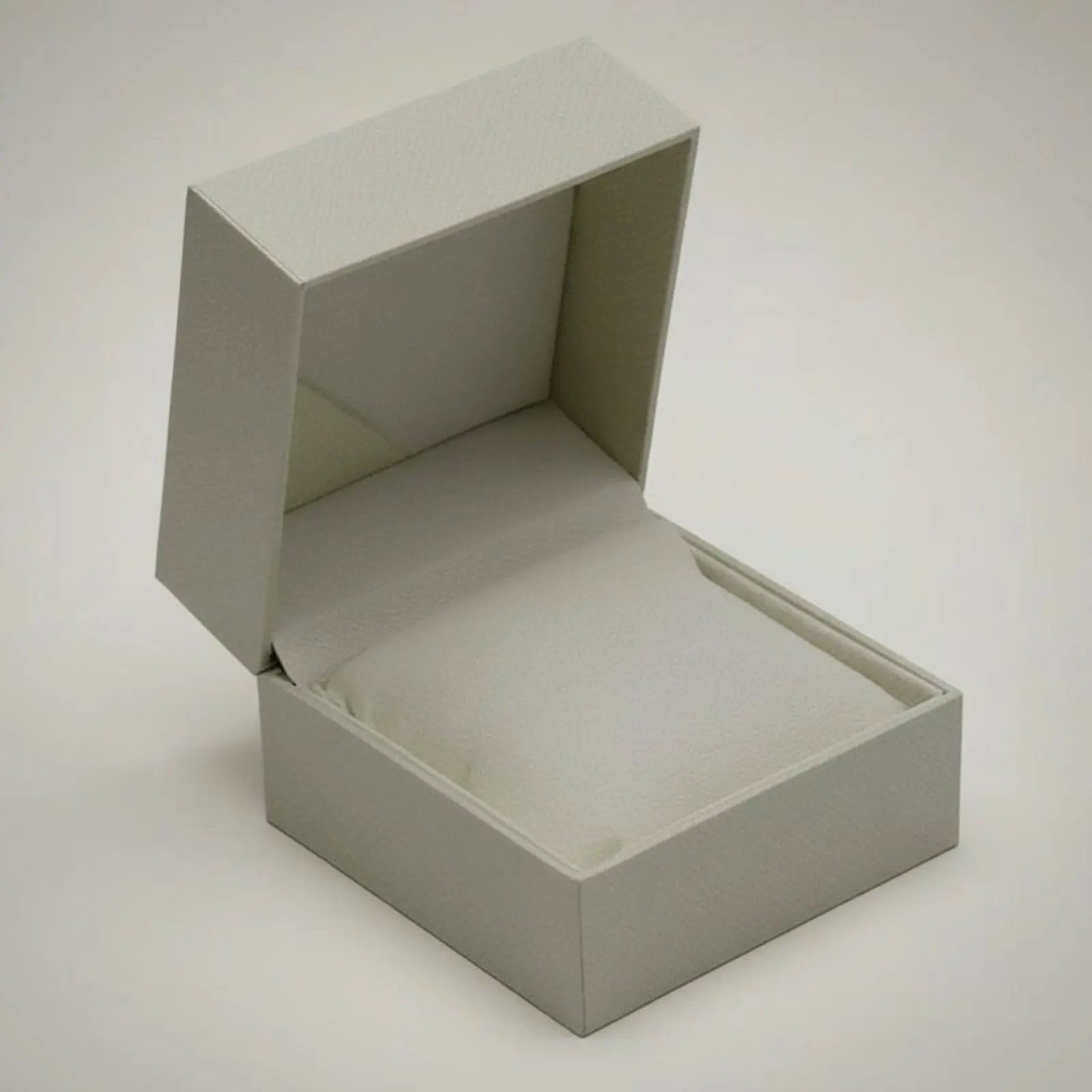 Single Watch Box Premium Look Square Watch Case Hard Shell Jewelry Box Multifunctional Logo Printing for Brand Packaging