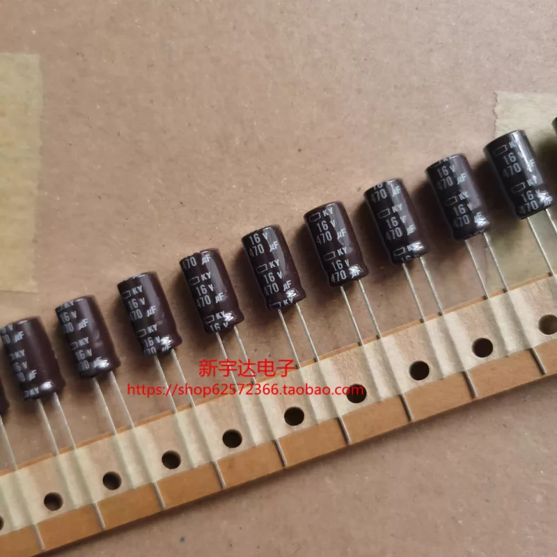 10-100PCS 16V470UF 8X15 Black Diamond KY series high-frequency long-life electrolytic capacitor 470UF16V original