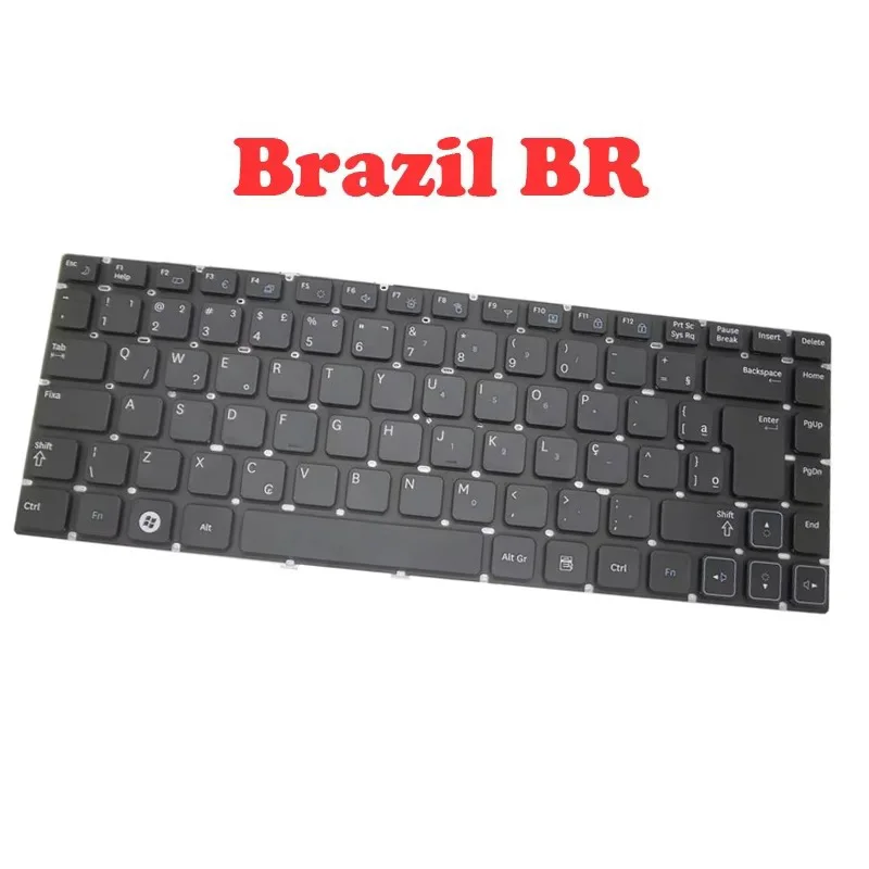 

Клавиатура для ноутбука BR BE AR ARFR для Samsung RV411 RV413 RV415 RV420 RV409 E3415 E3420 Аравия Франция Бельгия Бразилия без рамки