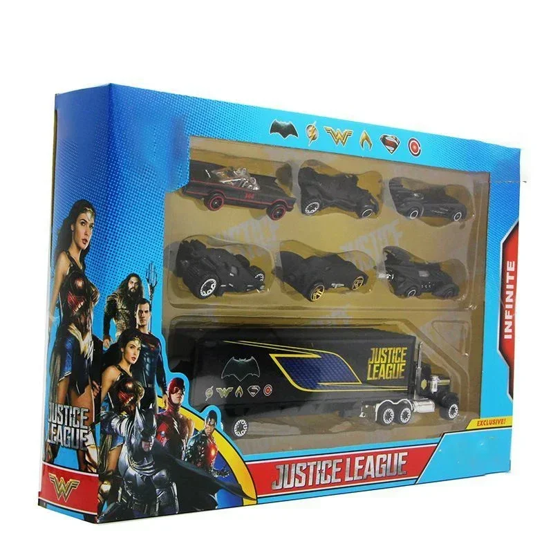 Modele samochodów ze stopu Batmobile 1:64 Batman 6 szt. Tumbler 6 generacji połączenie zabawki dla dzieci prezenty do domu wystrój samochodu pokoju