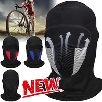 Breathable Motorcycle Balaclava Full Face Mask Hat Cycling Sports Dustproof Windproof Scarf Headgear Men Women Neck Face Tubes