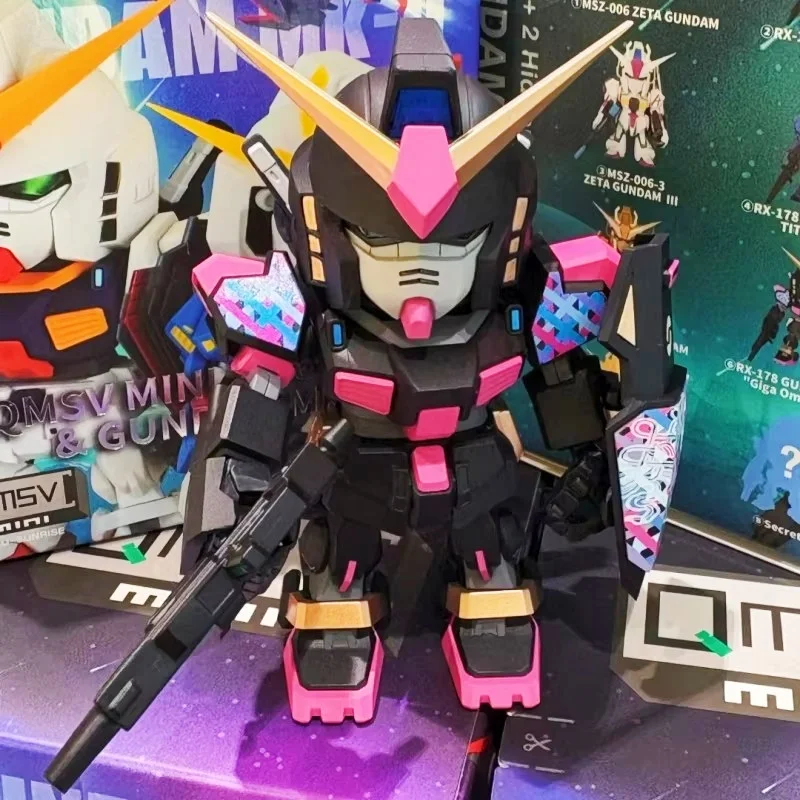 

Gungun's Mysterious Box Mk-Shu2 Omsvminiiz Series Blind Box Anime Characters Trendy Room Decor for Children Halloween Gift