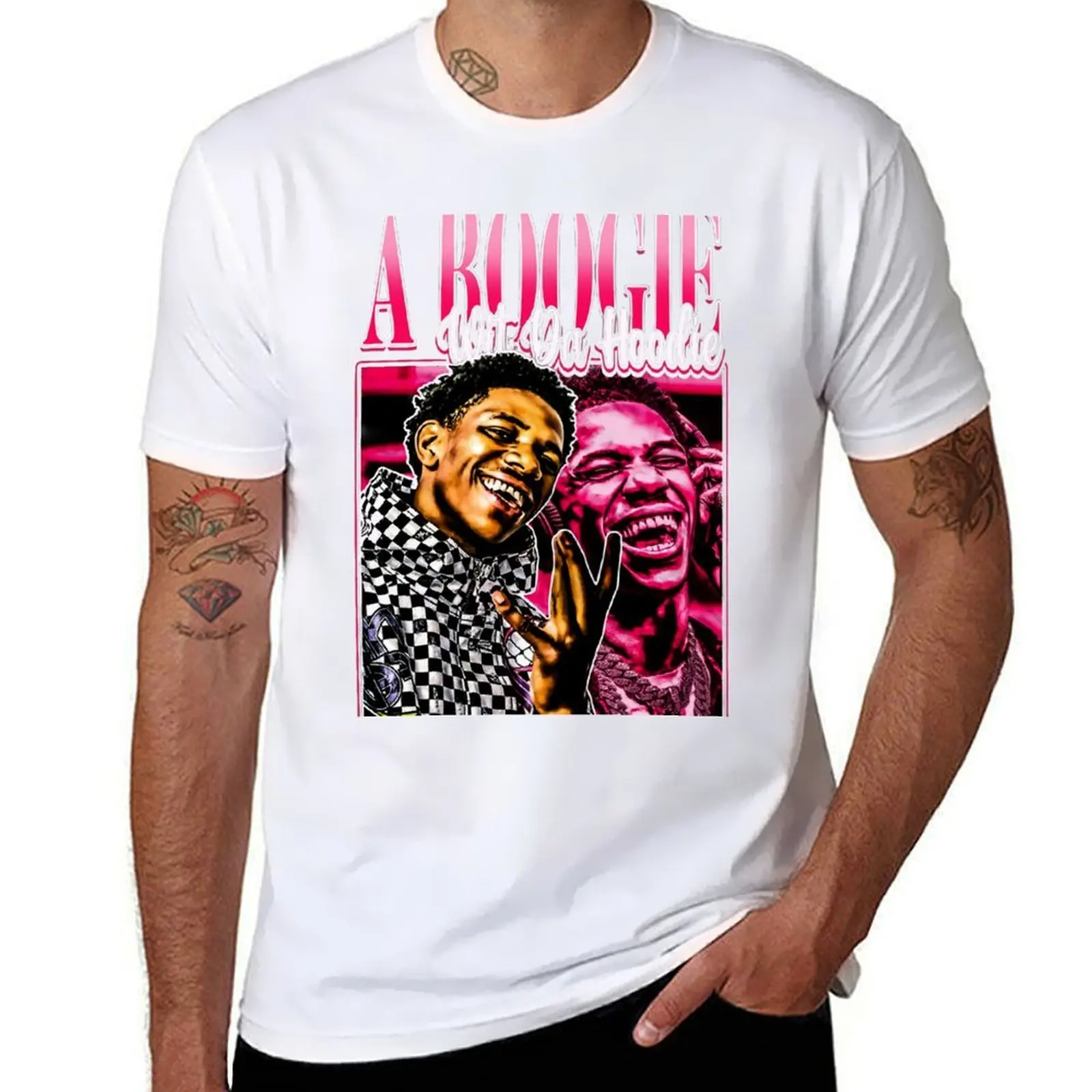 

A Boogie Wit Da Hoodie T-Shirt t shirt custom print man t shirts cotton T-Shirt