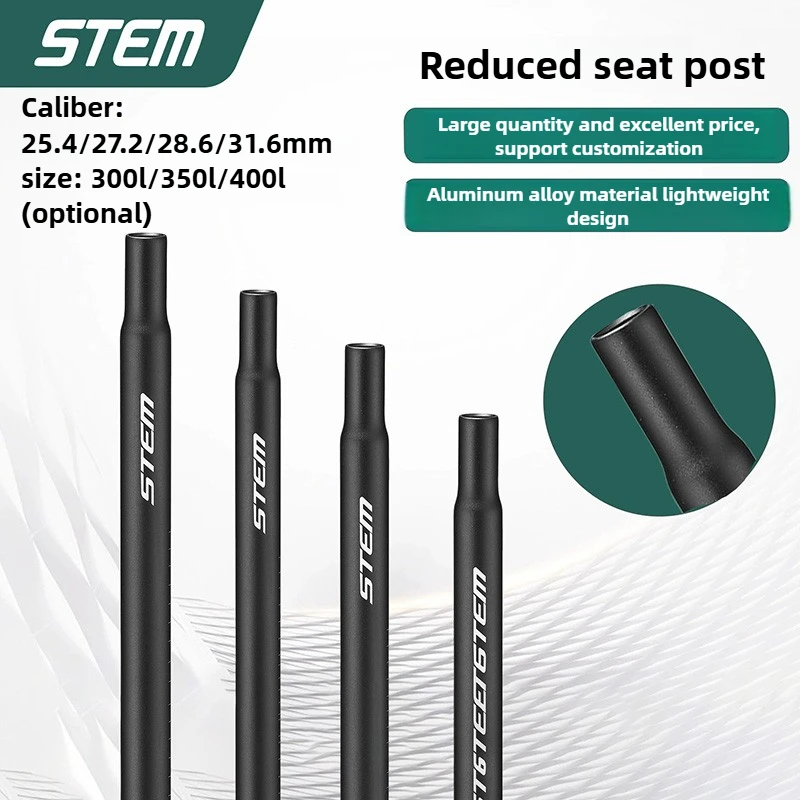 

"27,2/28,6/30,4/31,6 мм алюминиевый подседельный штырь 6061-T6 MTB, легкий, 130 г, 250-350 мм, песочно-черный"