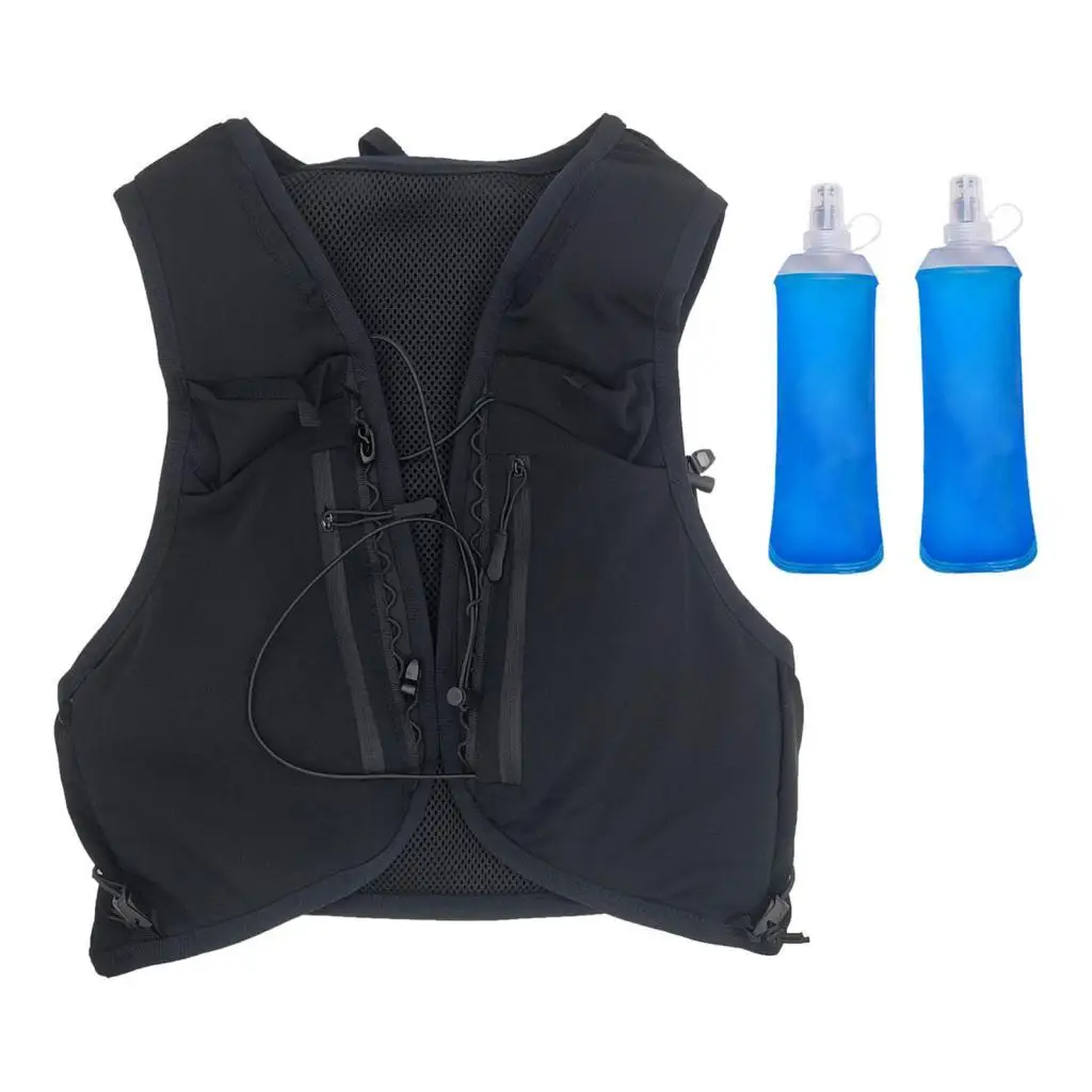 Hydration Vest Daypack 12L Capacity for Men Women Bicycle Hiking Cycling Waterproof Running Gear Daypack Runner Rucksack