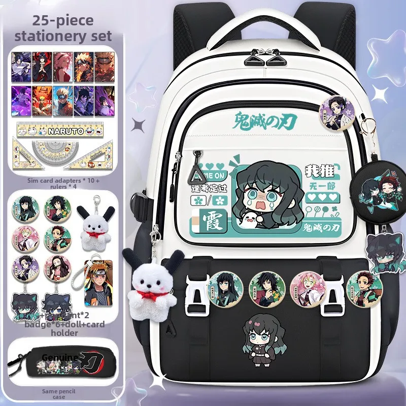 2026-new-backpack-for-boys-and-girls-itabag-nezuko-collaboration-demon-slayer-large-capacity-cartoon-elementary-school