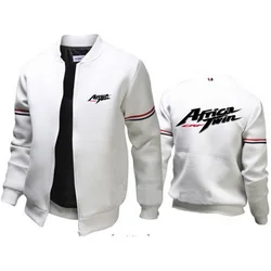 Divisa da Baseball Africa Twin Crf per giacca da uomo capispalla da moto colletto alla coreana felpe con Zip Jersey Sportwear cappotti