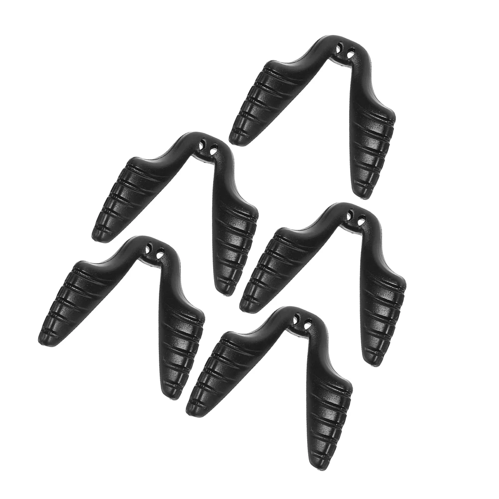 

5 Pcs Sports Cycling Mirror Glasses Anti-slip Nose Pads Soft Silicone Eyeglass for Sunglasses Cushion One-piece