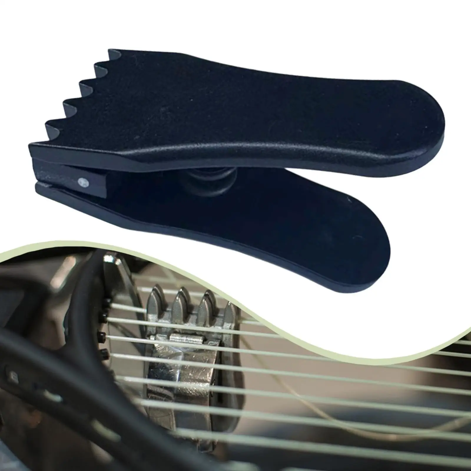 

Зажим для натяжки струн бадминтонных ракеток, пружинный, для быстрой установки струн