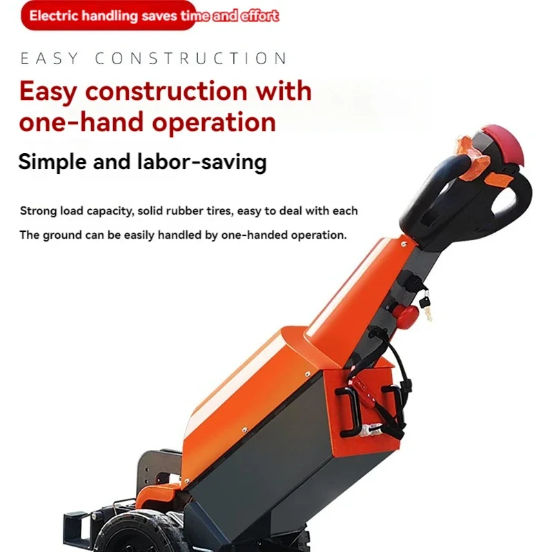 1-2 ton walking tractors, small electric tractors, for handling, transporting, and hauling goods within the factory area.