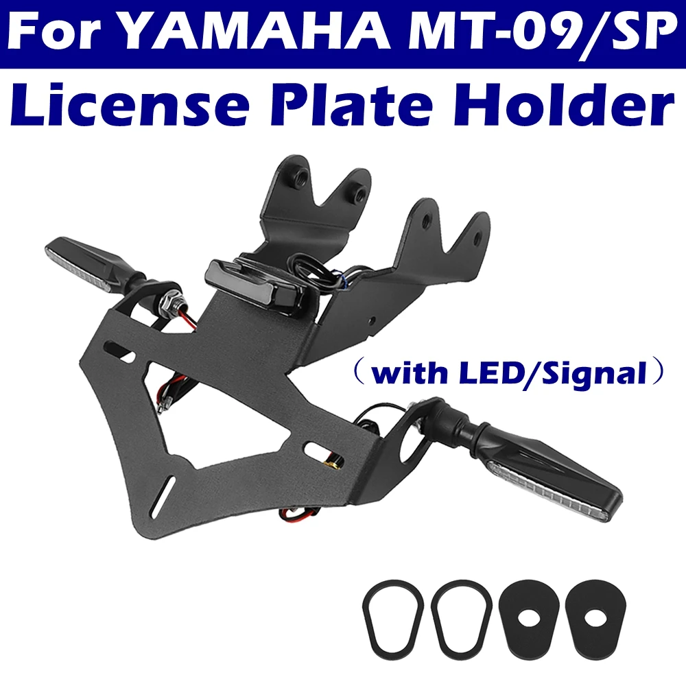

For Yamaha MT-09/SP MT09 MT 09 SP 2024 2025 Motorcycle Tail Tidy License Tag Plate Holder Fender Eliminator Accessories