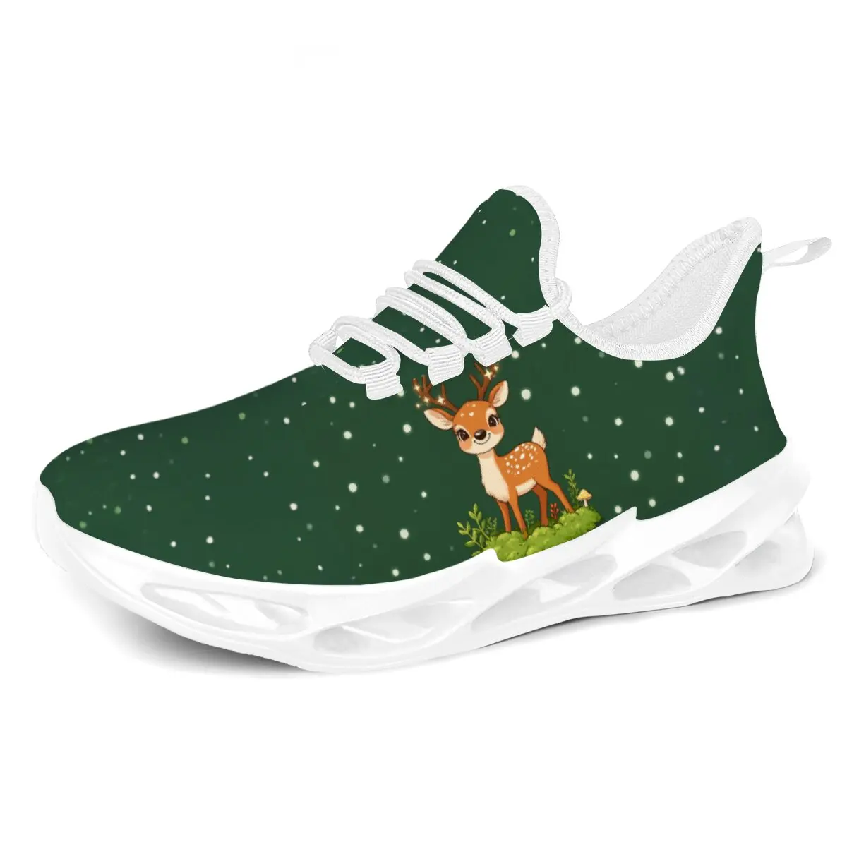 

Men's Christmas Shoes for Men Lightweight Slip On Walking Shoes Comfortable Gym Training Anti Slip Casual Outdoor Footwear