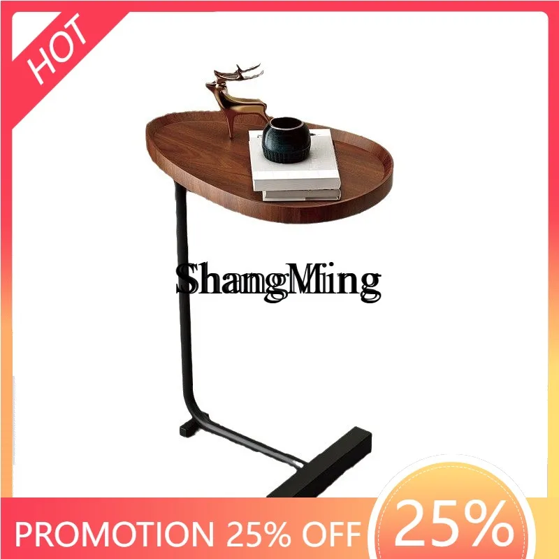

ZYY Fashion Exquisite Light Luxury Bedroom Bedside Home Bedside Movable Table Small Apartment Living Room Corner Table