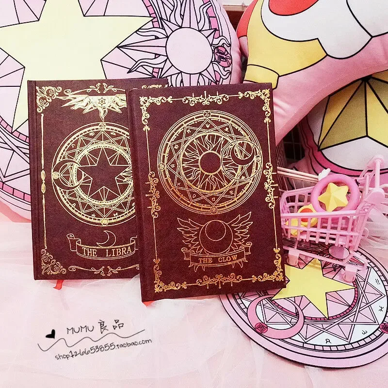 Buku Saku Buku Catatan Anime Card Captor Sakura Buku Portabel Notepad Array Ajaib