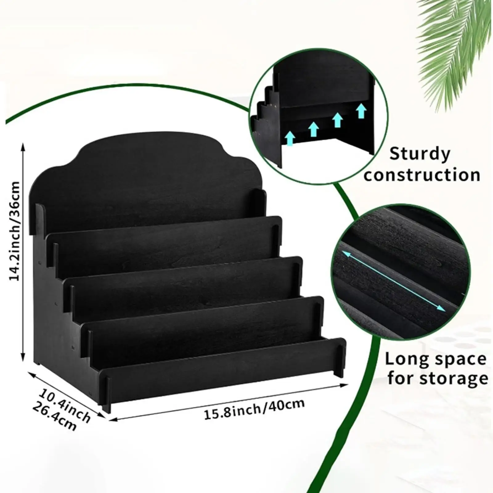 Greeting Card Display Stand Card Display Holder for Sticker Retail Postcards