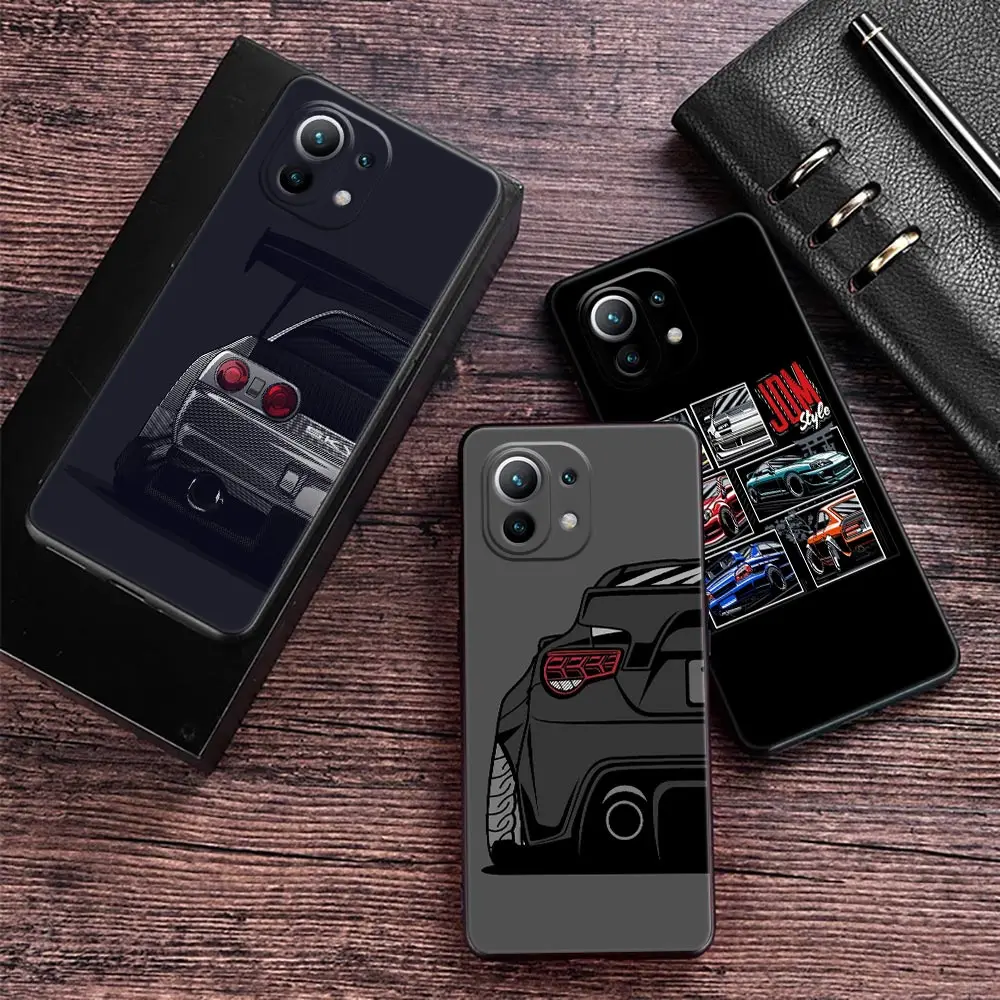 

JDM Tokyo Drift Sports Car Phone Case For Xiaomi 13T Pro Case Xiaomi 11 Lite 5G NE 11T 12 T 13 Pro 12 Lite 9 10 Back Cover Coque