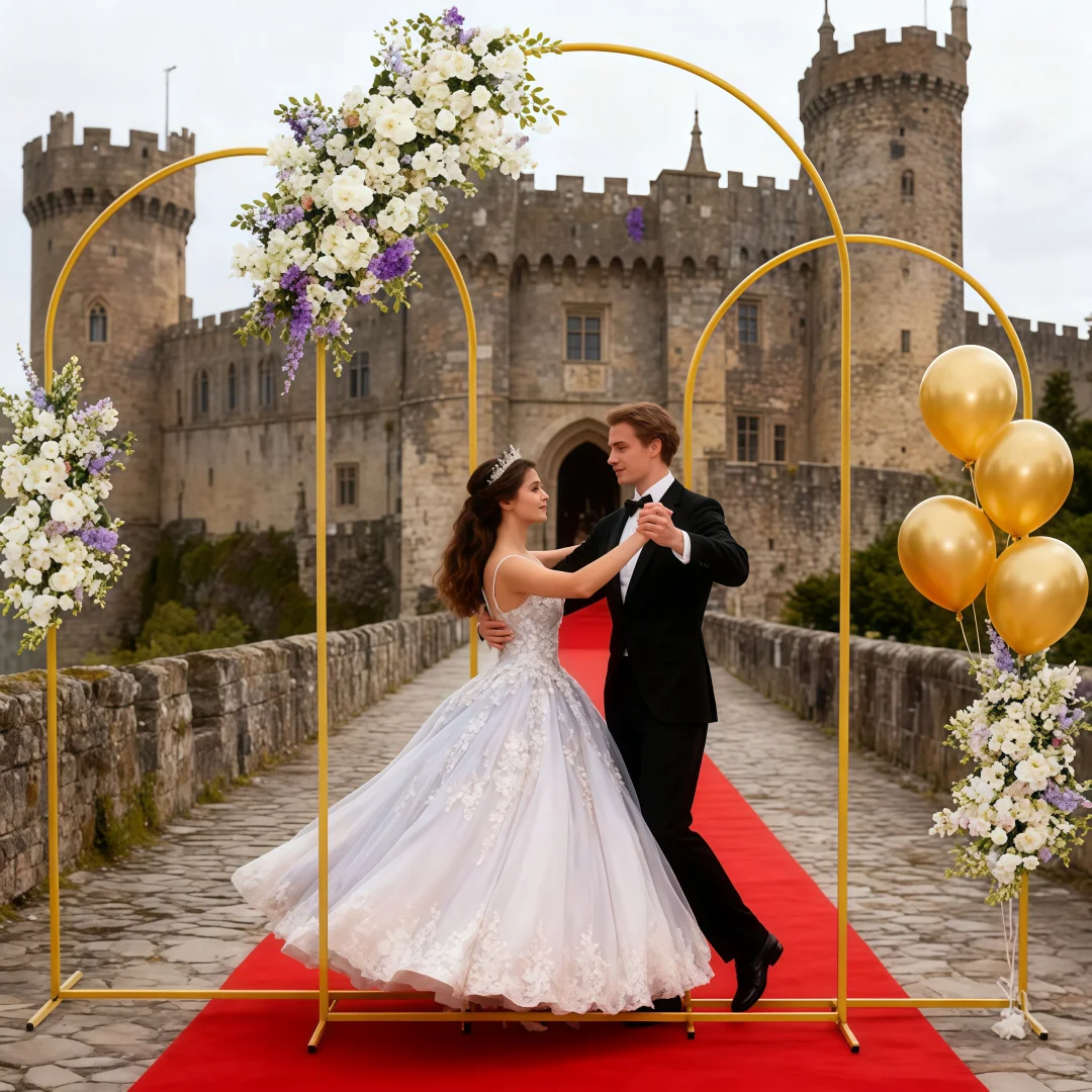 

Металлический кронштейн для арки, кронштейн для свадебной арки, подходит для внутренних и наружных церемоний, детских вечеринок, дней рождения, вечеринок