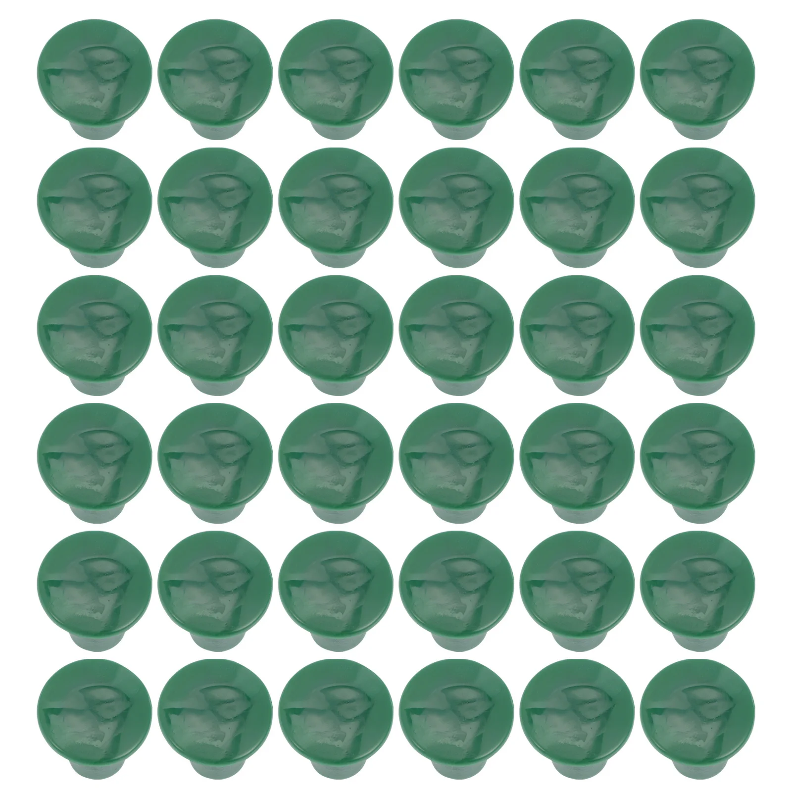 

36Pcs Garden Cane Caps Bamboo Plastic Protective Covers Flexible Durable Safe for Cane Caps Corner Covers for Garden