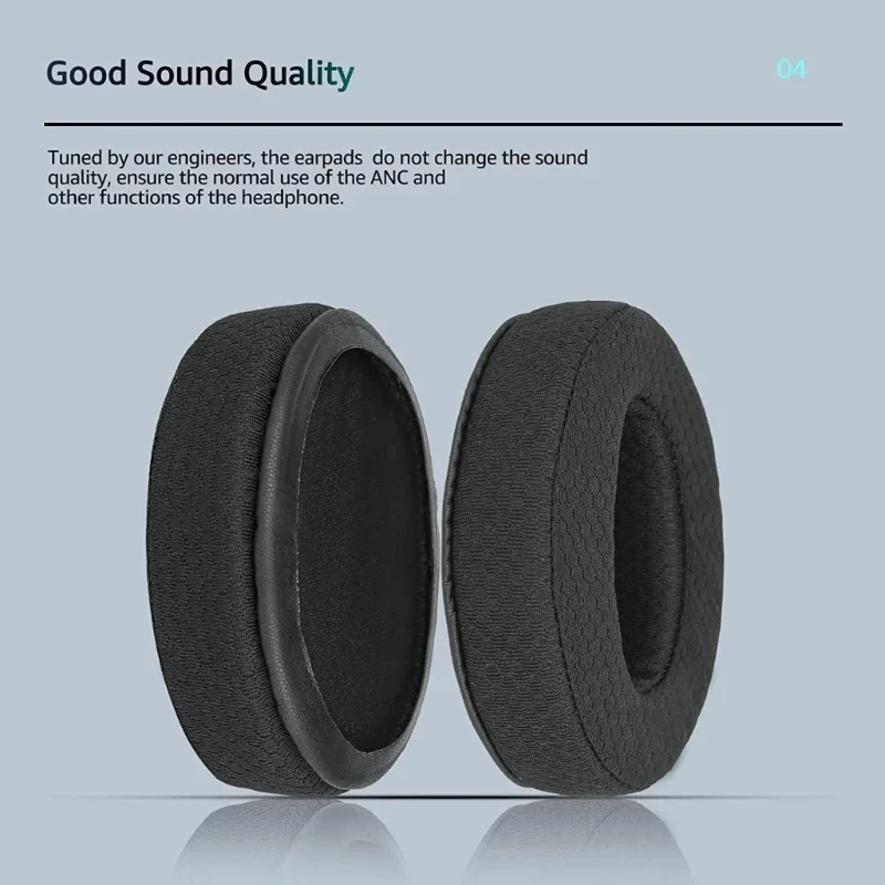 Almohadillas de repuesto para auriculares Sennheiser HD4.50BT HD4.50BTNC, almohadillas para los oídos con cancelación de ruido, almohadillas para los oídos calificadas