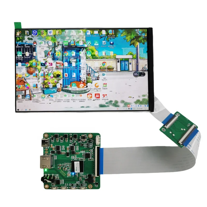 Wisecoco Landscape Display By Default Ips 7 Inch Lcd Screen With 60 Hz Frequency 1920*1200 Fhd Mipi Lcd Panel Module