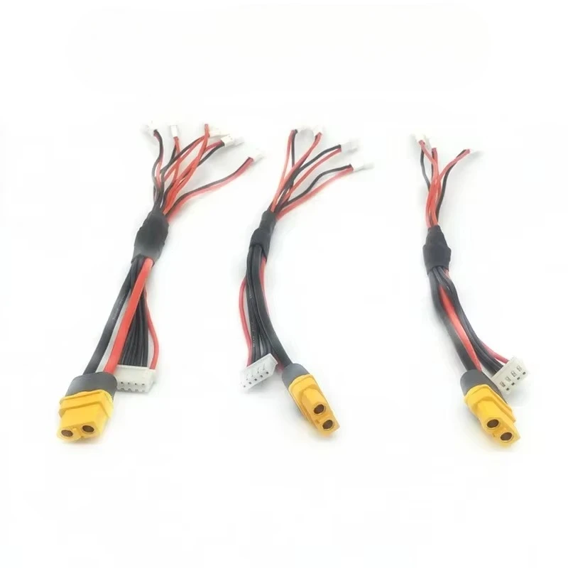 3/4/6Plugs PH2.0 / PH1.25 / 51005 Serial Transfer To XT60 with Balance Plug for 1S LIPO Battery