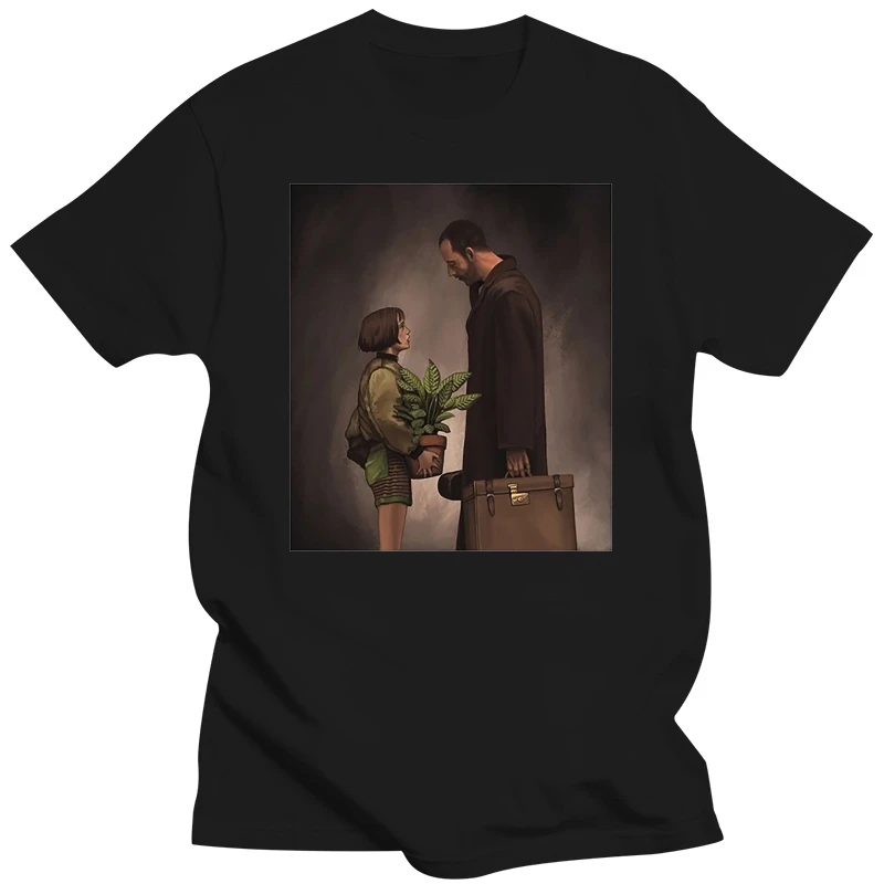 Leon Matilda The Professional Jean Reno Movie Film Men Women Unisex T-Shirt 756 Stylish Custom Tee Shirt