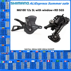 SHIMANO M7100 1x12s Groupset DEORE SLX XT XTR M6100 M7100 M8100 M9100 12s Shifte Lever Rear Derailleur 12S Groupset MTB Mini Set