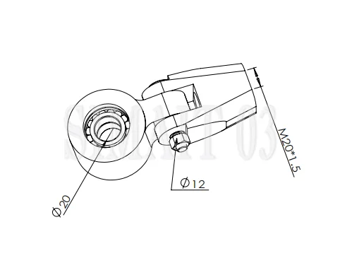 Feeder Accessories 105 138 Rocker Arm, Regulator, Spring Stamping High Speed Roller, Cross Joint