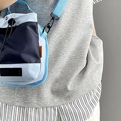 

Durable Outdoor Shoulder Bag for Hydration, Cycling Bottle & Mobile Compartment.