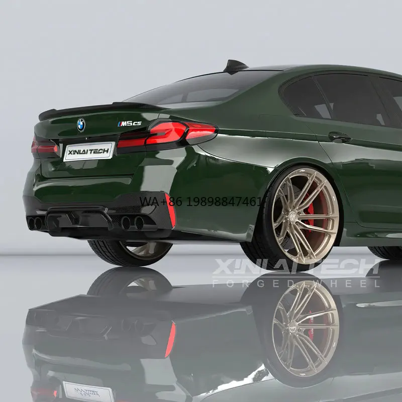 

XL Bronze Finished 1-Piece Forged Monoblock Rims 5x112 5x114.3 5x127 Car Aluminum Alloy Wheels for bmw audi Mercedes Wheel