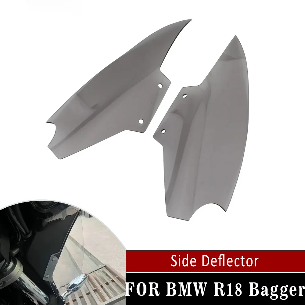 R18B Motorcycle Upper Fairing Air Deflector Side Wing Windshield Accessories For BMW R18 Bagger R 18 R 18B R18Bagger