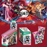 Wholesale Demon Slayer Cards Japanese TCG Anime Booster Box Kamado Nezuko Rare Board Game Kids Birthday Toy Gift