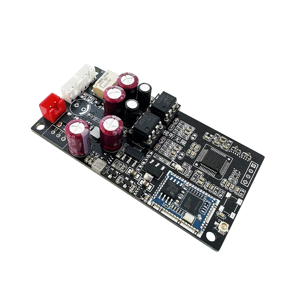 QCC5125 + AK4493 Bluetooth 5.1 Placa de decodificação de recepção sem fio Dual OP AMP Suporte LDAC/APTX 24bit/96Khz