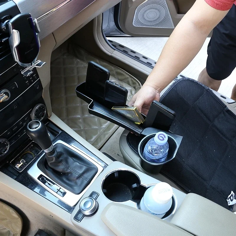 Central Control Storage Box Organizer Tray Armrest Storage Box Car Accessories For Mercedes-Benz GLK Class X204 2008-2015 LHD