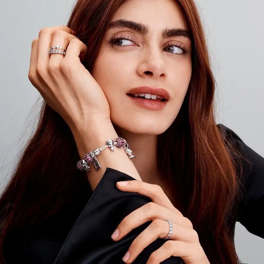 العلامة التجارية الجديدة 925 الفضة ديزني شيشاير القط دبوس الخرز، سوار المرأة الأصلية، قلادة قلادة المجوهرات هدية #5