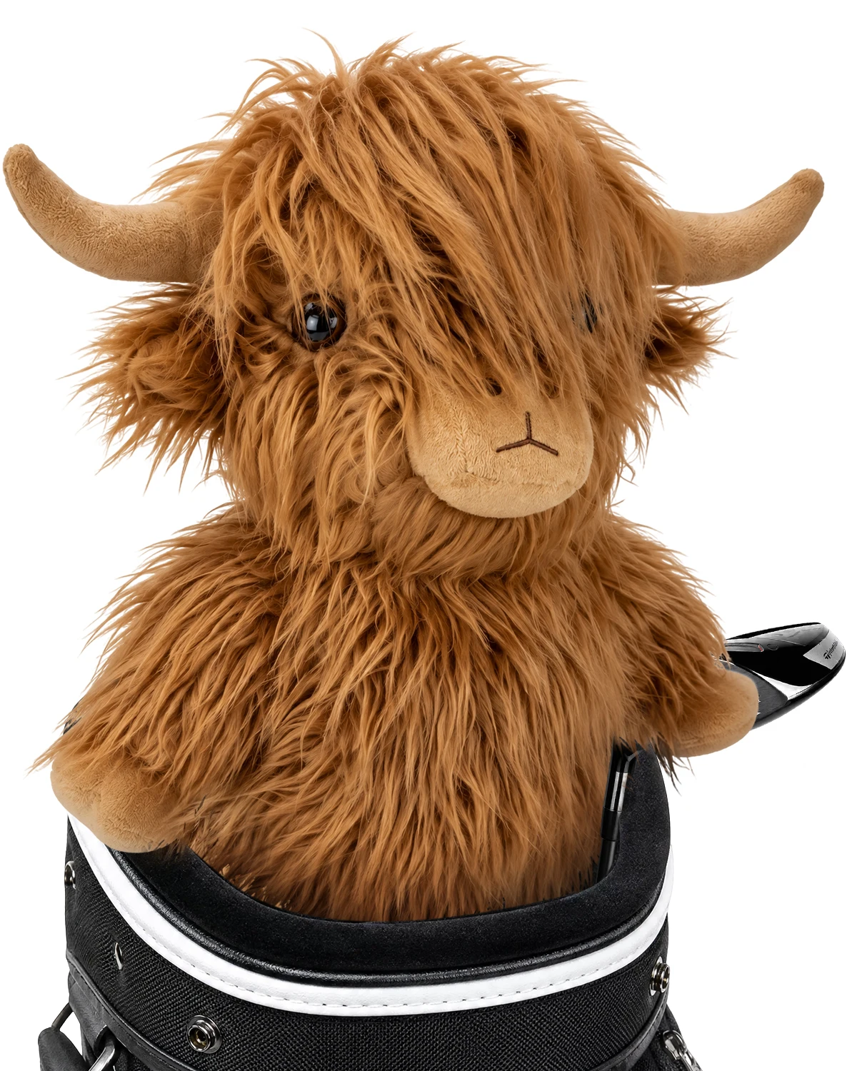 Funny Driver Headcover - Highland Cow Golf Club Cover Animal Headcover