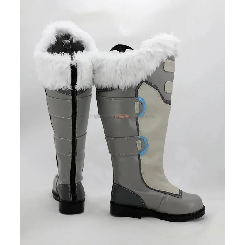 

qq98OW Pioneer 76, солдатские длинные сапоги Mei, косплей, индивидуальный заказ, любой размер, обувь унисекс