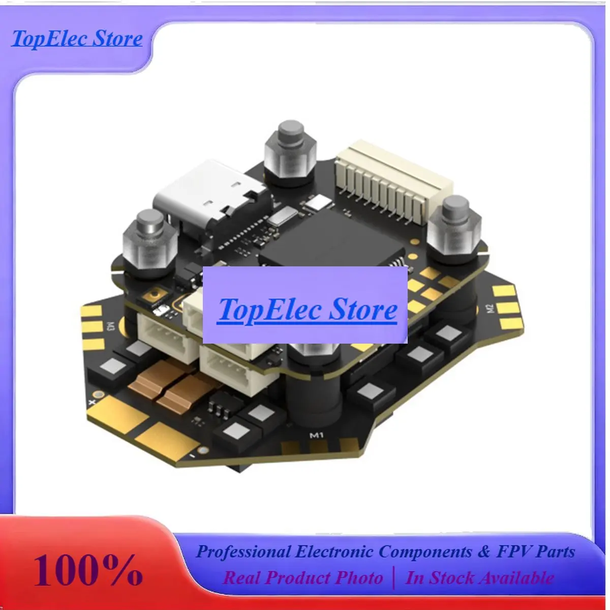 TopEsA72Z Borg Mini F7 Stack F722 Flight Controller+60A 32bit ESC 2-6S For FPV Racing Parts