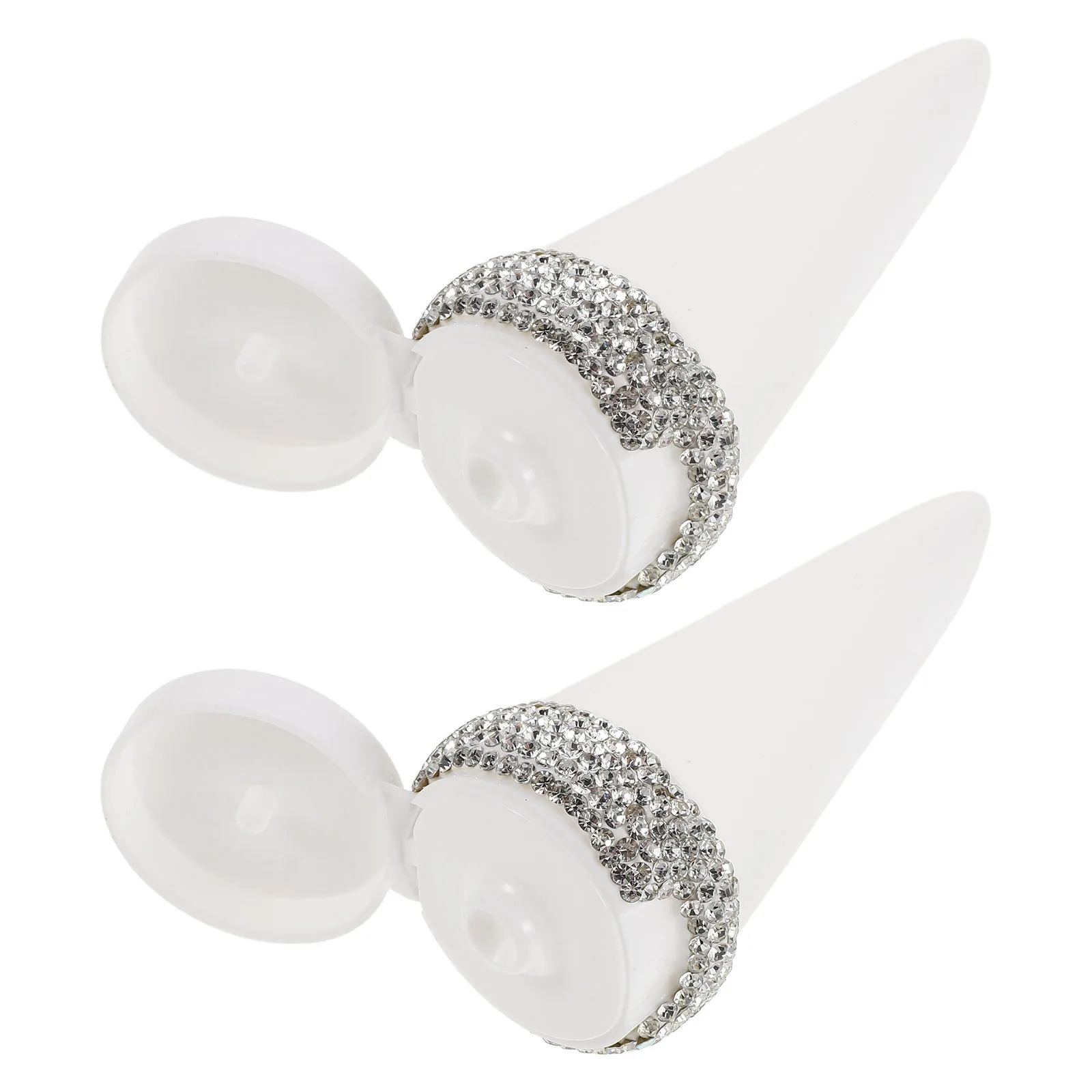 

2Pcs 25G Travel Toiletries Bottles Leak-Proof Reusable Squeeze Tube Set for Toiletry Liquid Cream Dispenser Compact Refillable