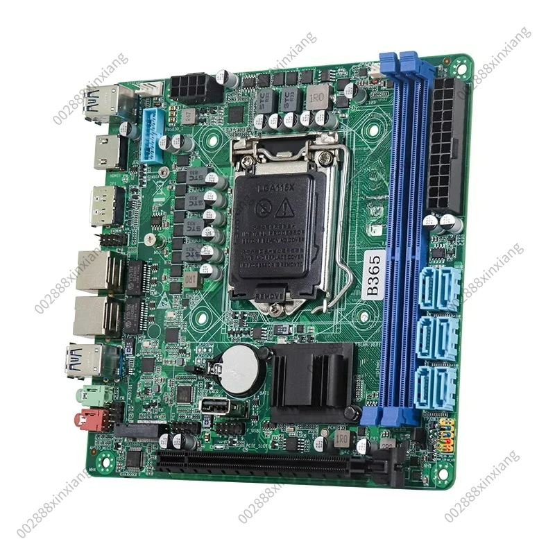 ITX Motherboard Industrial Computer Soft Router NAS Storage Server Motherboard for B365 Black Synology 1pcs