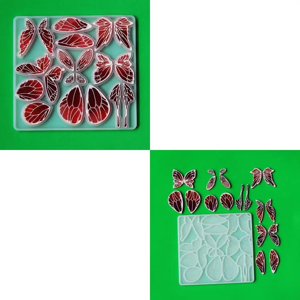 

Eye Catching Silicone Butterfly Wing Charm Mold for Handmade Art and Decorations