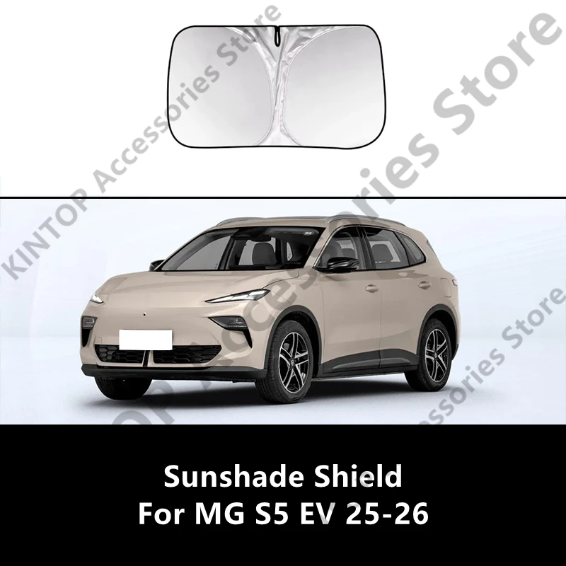 For MG S5 EV 25-26 Sunshade Shield,Sunscreen And Insulation Interior Modification Protection Item Accessories Refit
