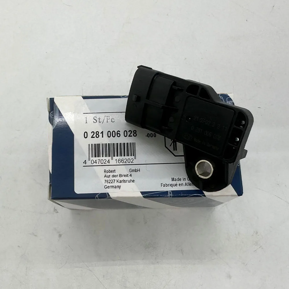 1/5Pcs Intake Pressure Sensor 0281006028 55206797 for Alfa Romeo Giulia Fiat Chevrolet Iveco Opel Vauxhall 0281006029 0281002999