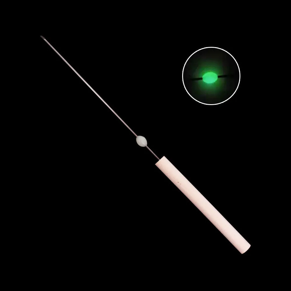 

1pc Fishing Worm Baiting Driller Needle 22.5cm No-Escaping Hooking Earthworm Hollow Gas Lures Pins Fish Tackle Tool Accessories