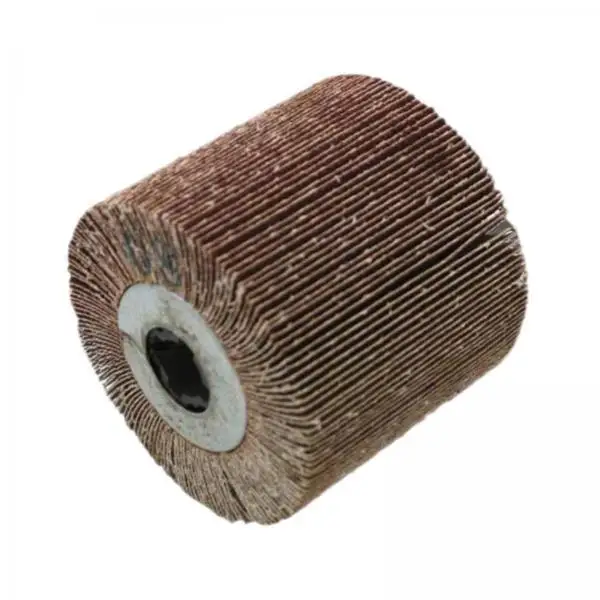 2x Flap Wheel Wire Brush Drum for Sander And Polishing Machine